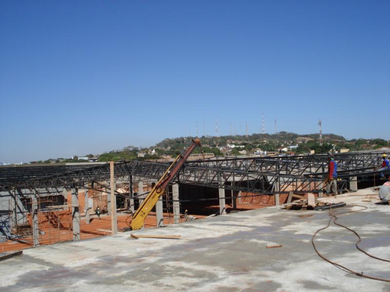 SHOPPING CENTER – COBERTURA METÁLICA PORTAL SHOPPING