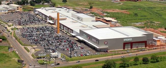 TIPOLOGIA DA EDIFICAÇÃO : SHOPPING CENTER – COBERTURA METÁLICA BURITI SHOPPING – MOGI GUAÇU-SP